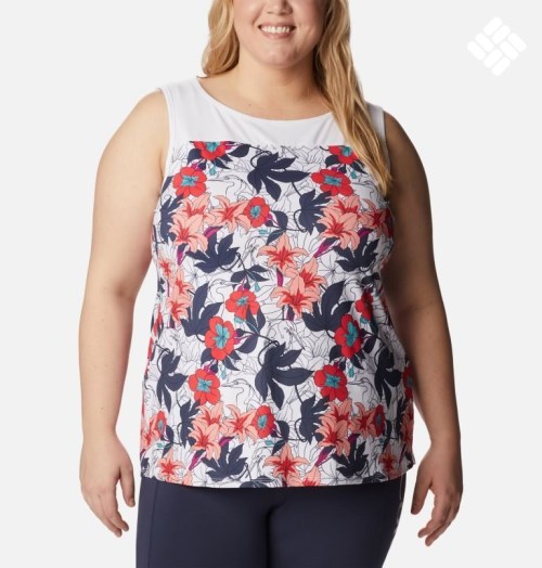 Maiouri Columbia Chill River Dama Flori | Plus Size QRA89Z1QM